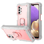 For Samsung Galaxy A32 5G / Grey White + Rose Gold