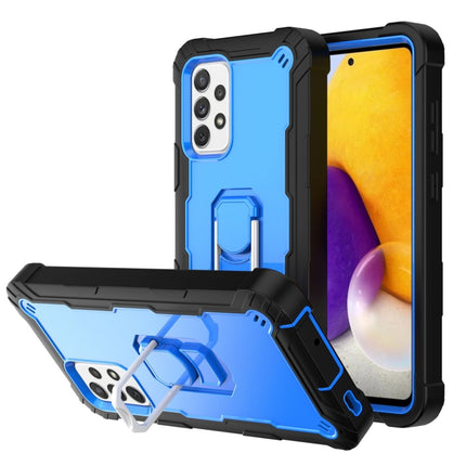 PC + Rubber 3-layers Shockproof Protective Case with Rotating Holder, For Samsung Galaxy A32 5G, For Samsung Galaxy A72 5G / 4G