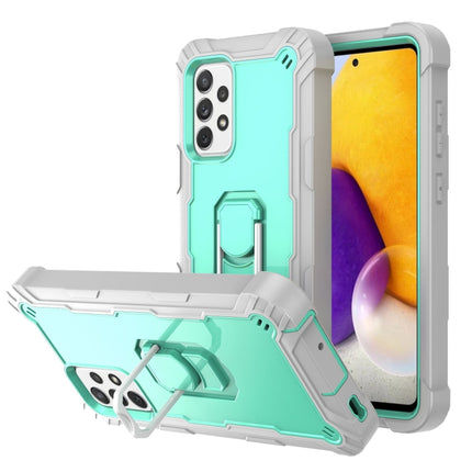 PC + Rubber 3-layers Shockproof Protective Case with Rotating Holder, For Samsung Galaxy A32 5G, For Samsung Galaxy A72 5G / 4G