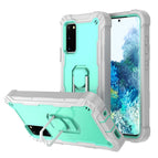 For Samsung Galaxy S20 FE / FE 5G / Grey White + Mint Green