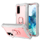 For Samsung Galaxy S20 FE / FE 5G / Grey White + Rose Gold