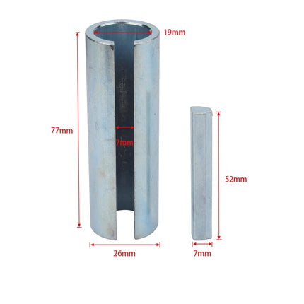 3/4~1 inch Car Engine Pulley Crankshaft Sleeve Adapter