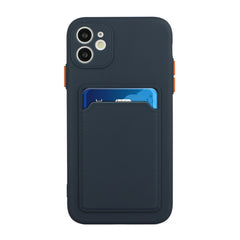 Card Slot Design Shockproof TPU Protective Case, For iPhone 11, For iPhone 11 Pro