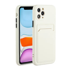 Card Slot Design Shockproof TPU Protective Case, For iPhone 11, For iPhone 11 Pro