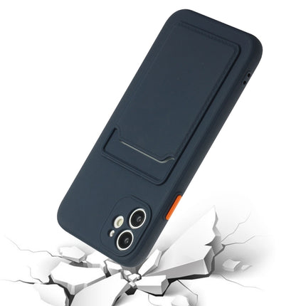 Funda protectora de TPU a prueba de golpes con diseño de ranura para tarjeta, para iPhone 12, para iPhone 12 Pro