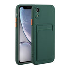 Für iPhone XR / Dunkelgrün