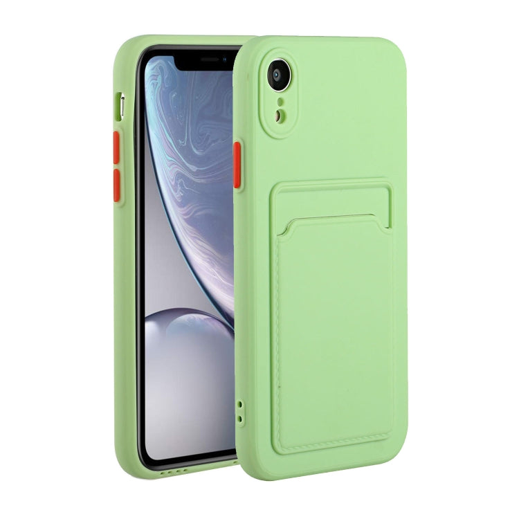 Stoßfeste TPU-Schutzhülle mit Kartensteckplatz-Design, für iPhone XR, für iPhone XS Max