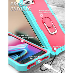 PC + Rubber 3-layers Shockproof Protective Case with Rotating Holder, For iPhone 8 Plus / 7 Plus, For iPhone 11, For iPhone 11 Pro