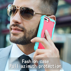 PC + Rubber 3-layers Shockproof Protective Case with Rotating Holder, For iPhone 8 Plus / 7 Plus, For iPhone 11, For iPhone 11 Pro