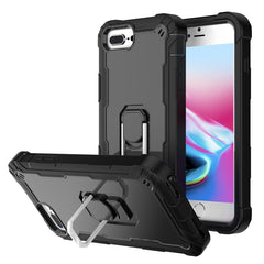 PC + Rubber 3-layers Shockproof Protective Case with Rotating Holder, For iPhone 8 Plus / 7 Plus, For iPhone 11, For iPhone 11 Pro