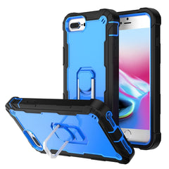 PC + Rubber 3-layers Shockproof Protective Case with Rotating Holder, For iPhone 8 Plus / 7 Plus, For iPhone 11, For iPhone 11 Pro