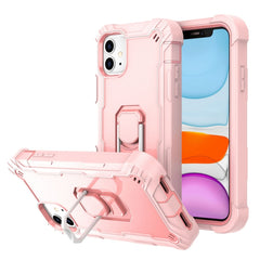 PC + Rubber 3-layers Shockproof Protective Case with Rotating Holder, For iPhone 8 Plus / 7 Plus, For iPhone 11, For iPhone 11 Pro