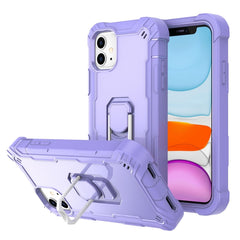 PC + Rubber 3-layers Shockproof Protective Case with Rotating Holder, For iPhone 8 Plus / 7 Plus, For iPhone 11, For iPhone 11 Pro