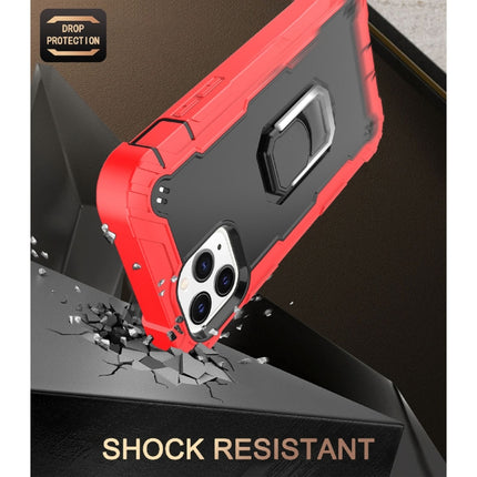 PC + Gummi 3-lagige stoßfeste Schutzhülle mit drehbarem Halter, für iPhone 11 Pro Max, für iPhone SE 2022 / SE 2020 / 8 / 7, für iPhone XS / X