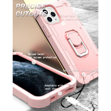 PC + Gummi 3-lagige stoßfeste Schutzhülle mit drehbarem Halter, für iPhone 11 Pro Max, für iPhone SE 2022 / SE 2020 / 8 / 7, für iPhone XS / X
