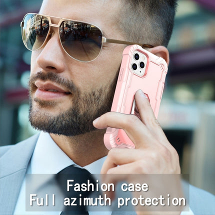 PC + Gummi 3-lagige stoßfeste Schutzhülle mit drehbarem Halter, für iPhone 11 Pro Max, für iPhone SE 2022 / SE 2020 / 8 / 7, für iPhone XS / X