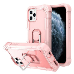 PC + Rubber 3-layers Shockproof Protective Case with Rotating Holder, For iPhone 8 Plus / 7 Plus, For iPhone 11, For iPhone 11 Pro