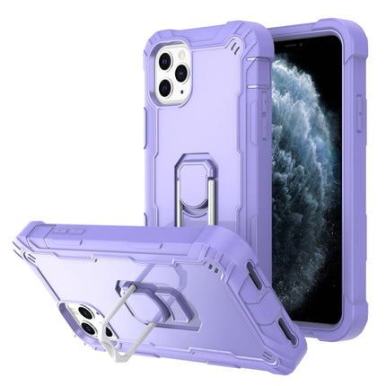 PC + Gummi 3-lagige stoßfeste Schutzhülle mit drehbarem Halter, für iPhone 11 Pro Max, für iPhone SE 2022 / SE 2020 / 8 / 7, für iPhone XS / X