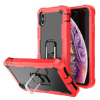 For iPhone XS Max / Red + Black