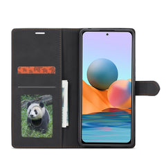 Forwenw F1 Series Matte Strong Magnetism Horizontal Flip Leather Case with Holder & Card Slots & Wallet & Photo Frame, For Xiaomi Redmi Note 10 Pro