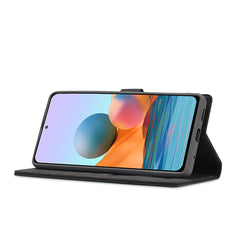 Forwenw F1 Series Matte Strong Magnetism Horizontal Flip Leather Case with Holder & Card Slots & Wallet & Photo Frame, For Xiaomi Redmi Note 10 Pro