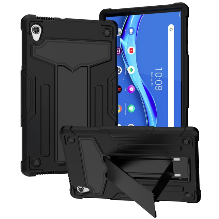 T-shaped Bracket Contrast Color Shockproof PC + Silicone Flat Protective Case, For Lenovo Tab M10 HD 2nd Gen TB-X306X, For Lenovo Tab P11 (Tab-J606F)