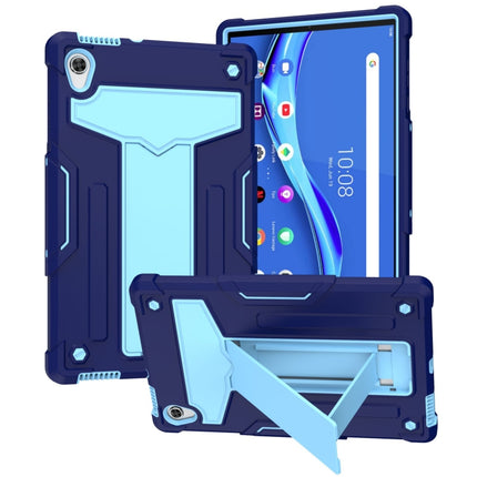 T-shaped Bracket Contrast Color Shockproof PC + Silicone Flat Protective Case, For Lenovo Tab M10 HD 2nd Gen TB-X306X, For Lenovo Tab P11 (Tab-J606F)