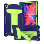 For Lenovo Tab P11 (Tab-J606F) / Navy Blue + Yellow Green
