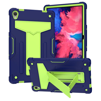 T-shaped Bracket Contrast Color Shockproof PC + Silicone Flat Protective Case, For Lenovo Tab M10 HD 2nd Gen TB-X306X, For Lenovo Tab P11 (Tab-J606F)