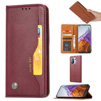 Knead Skin Texture Horizontal Flip Leather Case with Photo Frame & Holder & Card Slots & Wallet, For Xiaomi Mi 11 Pro, For Xiaomi Mi 11 Lite, For Samsung Galaxy S21 FE