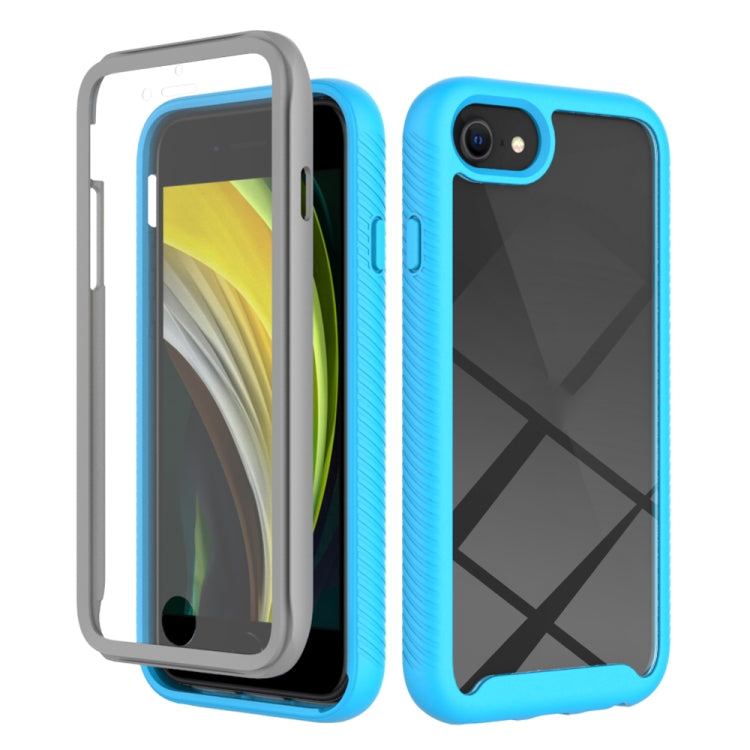 Starry Sky Solid Color Series Shockproof PC + TPU Case with PET Film, For iPhone 6, For iPhone 6 Plus, For iPhone SE 2022 / SE 2020 / 8 / 7, For iPhone 8 Plus / 7 Plus