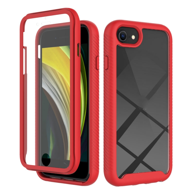 Starry Sky Solid Color Series Shockproof PC + TPU Case with PET Film, For iPhone 6, For iPhone 6 Plus, For iPhone SE 2022 / SE 2020 / 8 / 7, For iPhone 8 Plus / 7 Plus