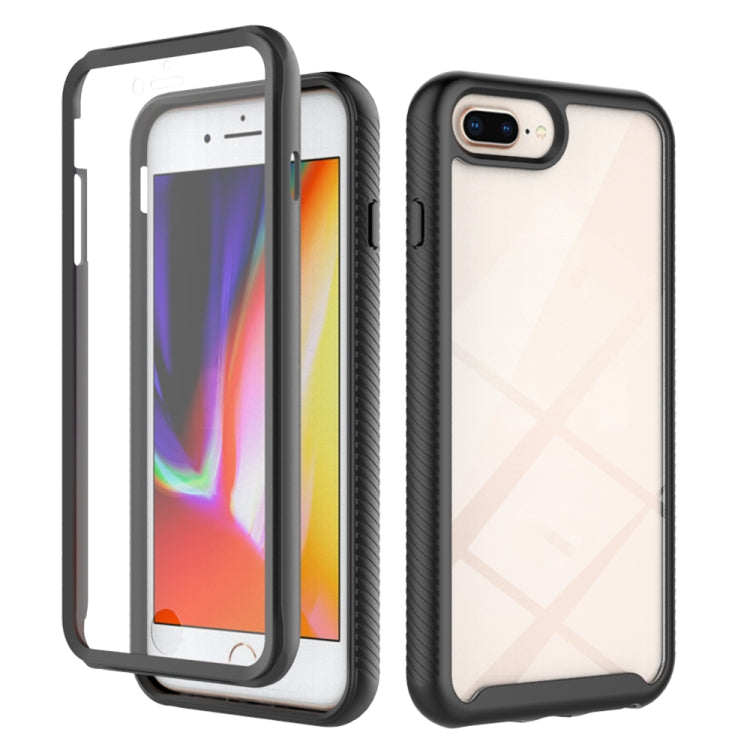 Starry Sky Solid Color Series Shockproof PC + TPU Case with PET Film, For iPhone 6, For iPhone 6 Plus, For iPhone SE 2022 / SE 2020 / 8 / 7, For iPhone 8 Plus / 7 Plus