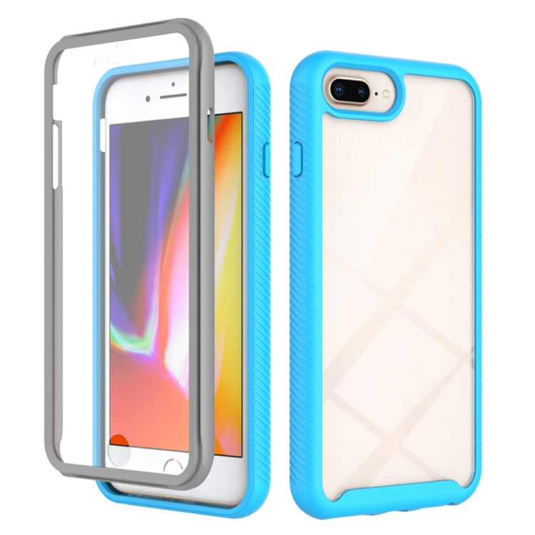 Starry Sky Solid Color Series Shockproof PC + TPU Case with PET Film, For iPhone 6, For iPhone 6 Plus, For iPhone SE 2022 / SE 2020 / 8 / 7, For iPhone 8 Plus / 7 Plus