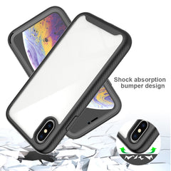 Starry Sky Solid Color Series Shockproof PC + TPU Case with PET Film, For iPhone XS / X, For iPhone XR, For iPhone XS Max, For iPhone 11