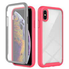 Starry Sky Solid Color Series Stoßfestes PC + TPU-Gehäuse mit PET-Folie, für iPhone 6, für iPhone 6 Plus, für iPhone SE 2022 / SE 2020 / 8 / 7, für iPhone 8 Plus / 7 Plus, für iPhone XS / X