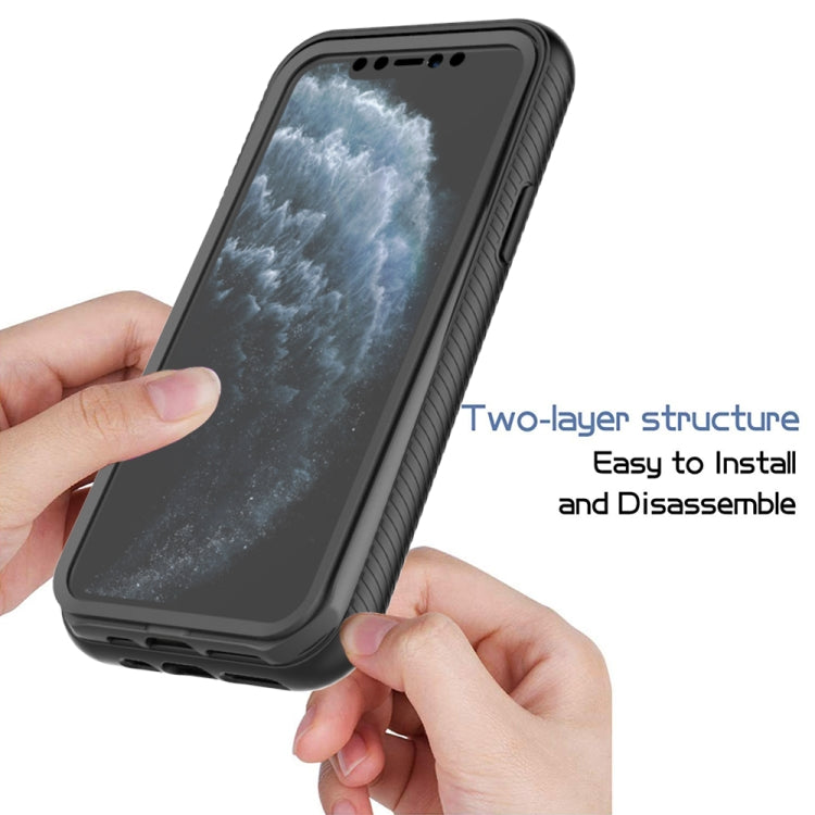 Starry Sky Solid Color Series Shockproof PC + TPU Case with PET Film, For iPhone 11 Pro, For iPhone 11 Pro Max, For iPhone 12 mini, For iPhone 12 / 12 Pro
