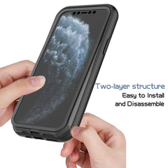 Starry Sky Solid Color Series Shockproof PC + TPU Case with PET Film, For iPhone 11 Pro, For iPhone 11 Pro Max, For iPhone 12 mini, For iPhone 12 / 12 Pro