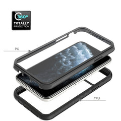 Starry Sky Solid Color Series Shockproof PC + TPU Case with PET Film, For iPhone 11 Pro, For iPhone 11 Pro Max, For iPhone 12 mini, For iPhone 12 / 12 Pro