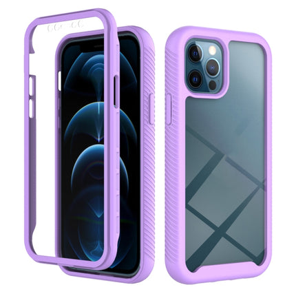 Starry Sky Solid Color Series Shockproof PC + TPU Case with PET Film, For iPhone 12 Pro Max