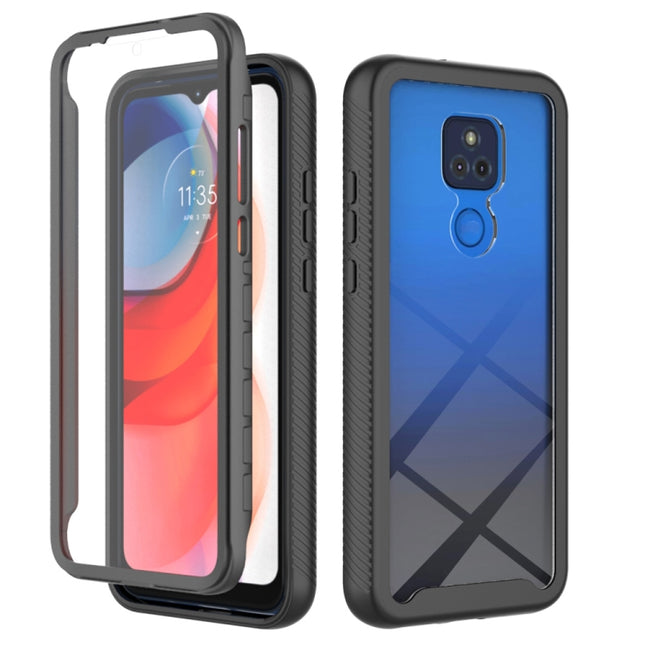 Starry Sky Solid Color Series Shockproof PC + TPU Case with PET Film, For Motorola Moto G Play(2021), For Motorola Moto G Power(2021), For Motorola Moto G9 Plus(2021), For Motorola Moto G9 Power(2021)