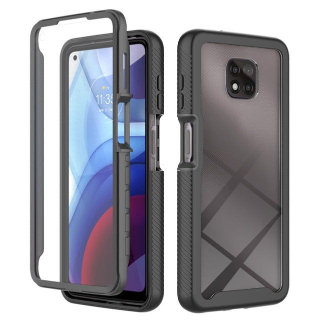 Starry Sky Solid Color Series Shockproof PC + TPU Case with PET Film, For Motorola Moto G Play(2021), For Motorola Moto G Power(2021), For Motorola Moto G9 Plus(2021), For Motorola Moto G9 Power(2021)