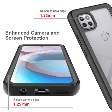 Starry Sky Solid Color Series Shockproof PC + TPU Case with PET Film, For Motorola Moto One 5G Ace, Motorola Moto G9 Power(2021)