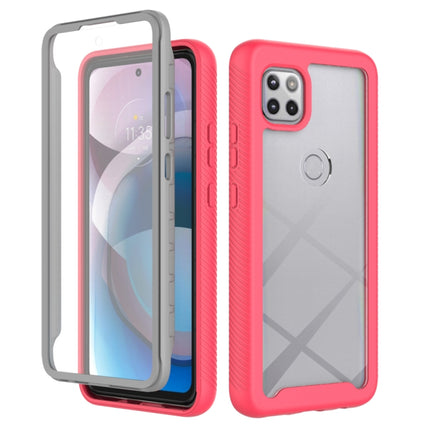 Starry Sky Solid Color Series Shockproof PC + TPU Case with PET Film, For Motorola Moto One 5G Ace, Motorola Moto G9 Power(2021)