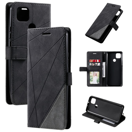Skin Feel Splicing Horizontal Flip Leather Case with Holder & Card Slots & Wallet & Photo Frame, For Samsung Galaxy A42 5G, For Samsung Galaxy A02s, For Samsung Galaxy A12, For Motorola Moto G9 Power