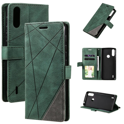 Skin Feel Splicing Horizontal Flip Leather Case with Holder & Card Slots & Wallet & Photo Frame, For Motorola Moto G 5G, For Motorola Moto E7 Power, For Huawei Mate 10 Lite, For Samsung Galaxy A02 (EU Version)