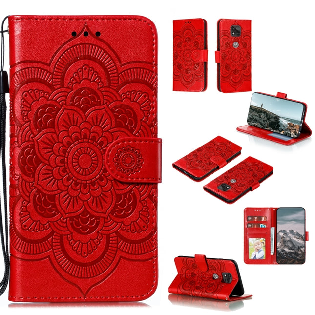 Mandala Embossing Pattern Horizontal Flip PU Leather Case with Holder & Card Slots & Walle & Lanyard, For Motorola Moto G Power (2021), For Nokia 1.4, For OPPO Reno5 5G / Find X3 Lite