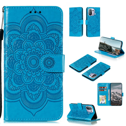 Mandala Embossing Pattern Horizontal Flip PU Leather Case with Holder & Card Slots & Walle & Lanyard, For Motorola Moto G Power (2021), For Nokia 1.4, For OPPO Reno5 5G / Find X3 Lite