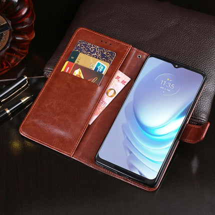 idewei Crazy Horse Texture Horizontal Flip Leather Case with Holder & Card Slots & Wallet, For Motorola Moto G50, For Nokia 1.4, For OPPO A53s 5G