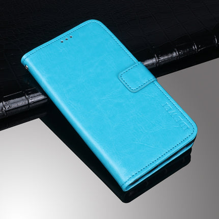 idewei Crazy Horse Texture Horizontal Flip Leather Case with Holder & Card Slots & Wallet, For OPPO A94 5G, For OPPO A95 5G, For OPPO Realme 8 5G